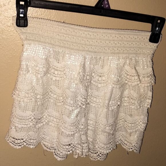 'by together appearal' mini layered ruffle skirt,  m/L - Picture 9 of 10